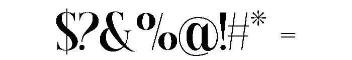 ThePhilips-Regular Font OTHER CHARS