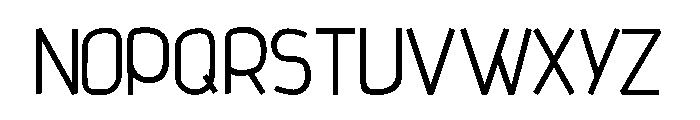 TheRegularType Font UPPERCASE