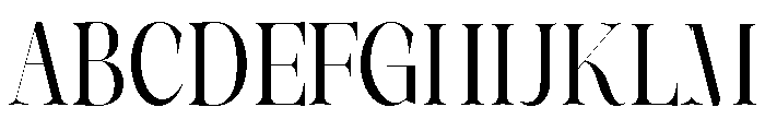 TheRokvella-Regular Font UPPERCASE