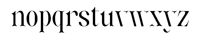 TheRokvella-Regular Font LOWERCASE