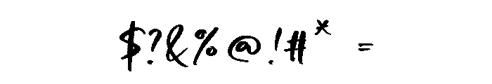 TheRoyalClub-Regular Font OTHER CHARS