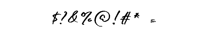 TheSundayCottageScript-Reg Font OTHER CHARS