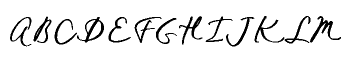 TheSundayCottageScript-Reg Font UPPERCASE