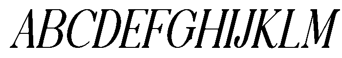 TheVelmira-Italic Font UPPERCASE