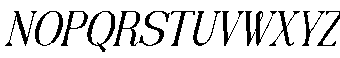 TheVelmira-Italic Font UPPERCASE