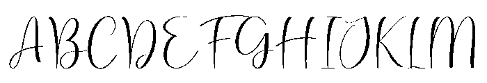 TheWedding Signature Font UPPERCASE