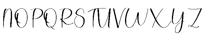 TheWedding Signature Font UPPERCASE