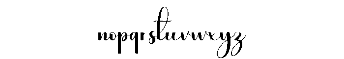 TheWedding Signature Font LOWERCASE