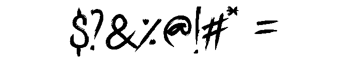 Theaterya Font OTHER CHARS