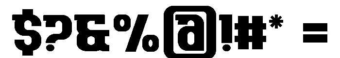 Thedoga Font OTHER CHARS