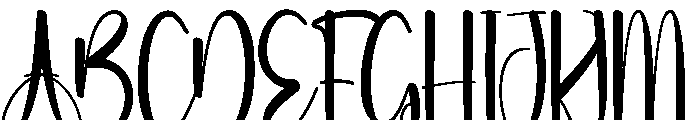 Thefate Font UPPERCASE
