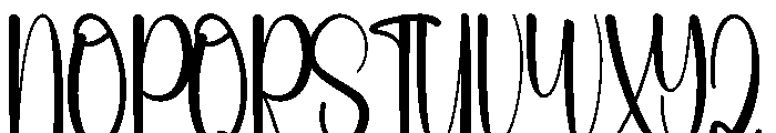Thefate Font UPPERCASE