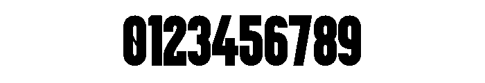 Thegeck Regular Font OTHER CHARS