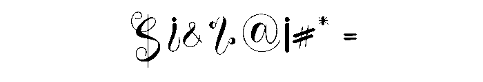 Thelegram Font OTHER CHARS