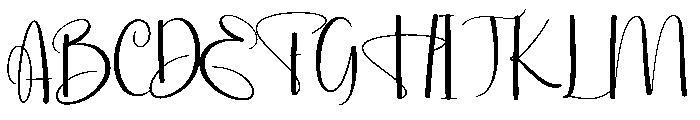 Thelegram Font UPPERCASE