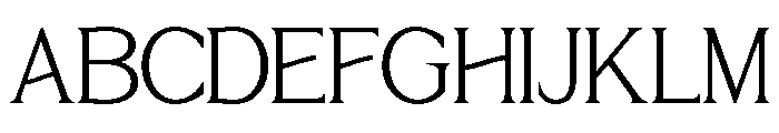 Thelion Regular Font UPPERCASE