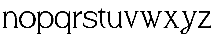Thelion Regular Font LOWERCASE