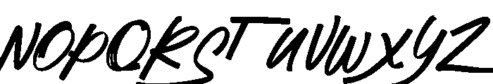 Theluse Font LOWERCASE
