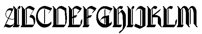 Thence Font UPPERCASE