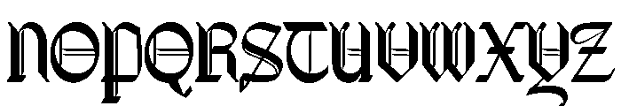 Thence Font UPPERCASE
