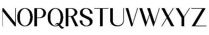Theora Regular Font UPPERCASE