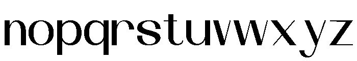 Theora Regular Font LOWERCASE