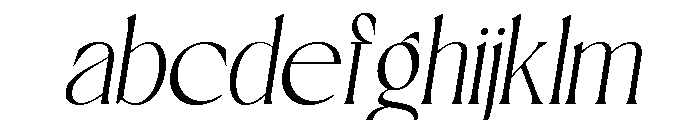 Theravin Oblique FONT