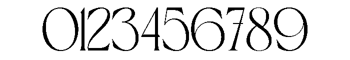 Theravin Regular Font OTHER CHARS