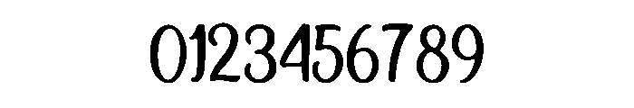 Theremin Font OTHER CHARS