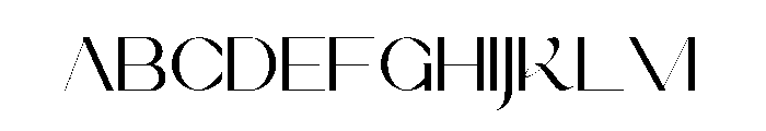 Theresa Janela Font UPPERCASE