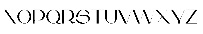 Theresa Janela Font UPPERCASE