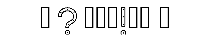Theresa Regular Font OTHER CHARS