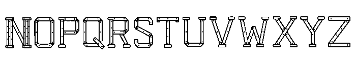 Theresa Regular Font LOWERCASE