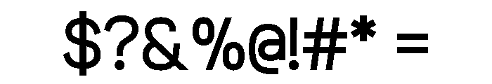 Thermacota Font OTHER CHARS