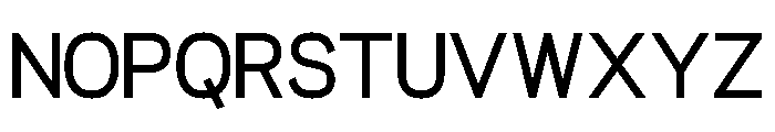 Thermacota Font LOWERCASE