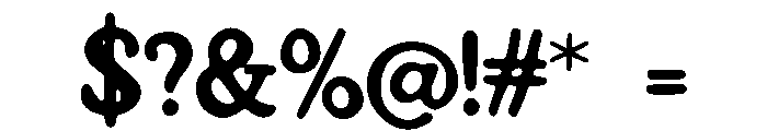 Theron Font OTHER CHARS