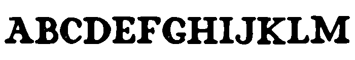 Theron Font UPPERCASE