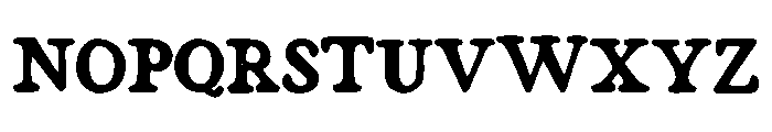 Theron Font UPPERCASE