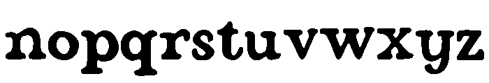 Theron Font LOWERCASE