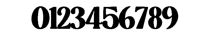 Theros Kerrned Regular Font OTHER CHARS