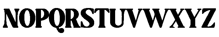 Theros Kerrned Regular Font UPPERCASE