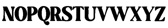 TherosKerrned-Regular Font UPPERCASE