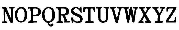 Therry Woggens Regular Font UPPERCASE