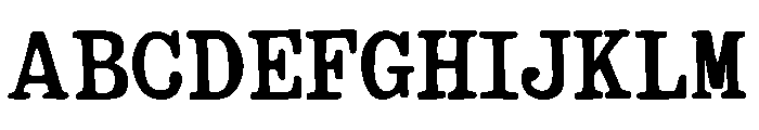 TherryWoggens-Bold Font UPPERCASE