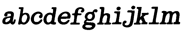 TherryWoggens-BoldOblique FONT