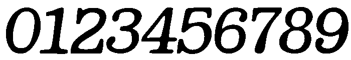TherryWoggens-Italic Font OTHER CHARS