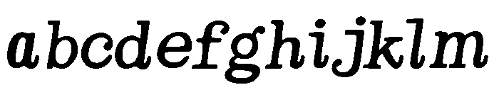 TherryWoggens-Italic FONT