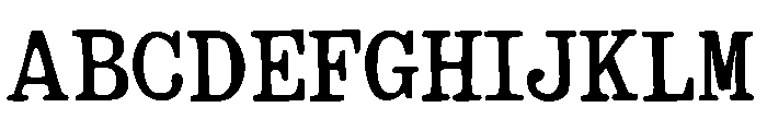 TherryWoggens-Regular Font UPPERCASE