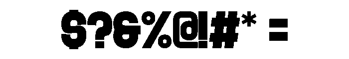 Thesea Regular Font OTHER CHARS