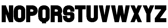 Thesea Regular Font UPPERCASE